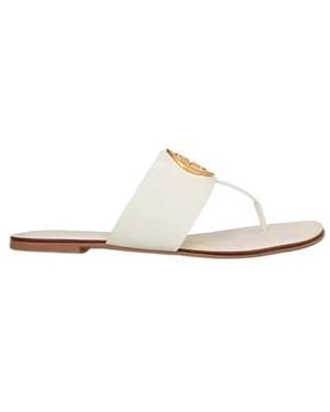 Tory Burch Flip Flops - White