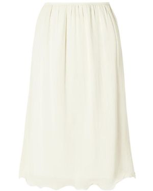 Posse Solene Midi Skirt - White