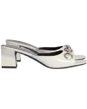 Gucci Signora Slide Sandal - White