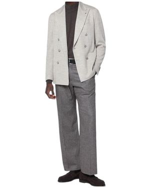 Tagliatore Double-Breasted Jacket - Grey