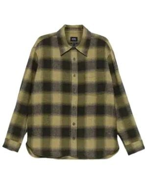A.P.C. Checked Loose Overshirt - Green