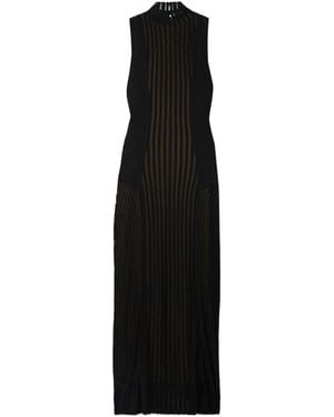 SIR. Azario Stretch-Knit Maxi Dress - Black
