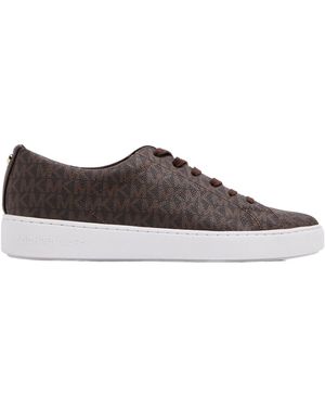 Michael Kors Lace-Up Trainers - Brown