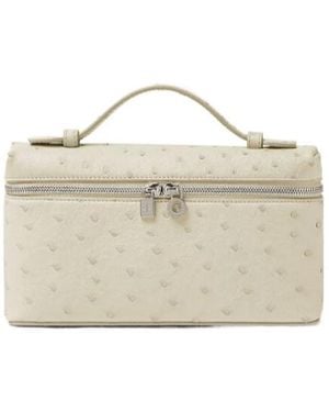 Loro Piana Extra Pocket L19 Shoulder Bag - Natural