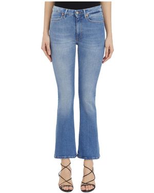Dondup Belt-Strap Jeans - Blue