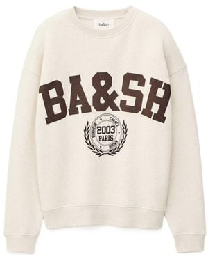 Ba&sh Fenja Logo Sweatshirt - Natural