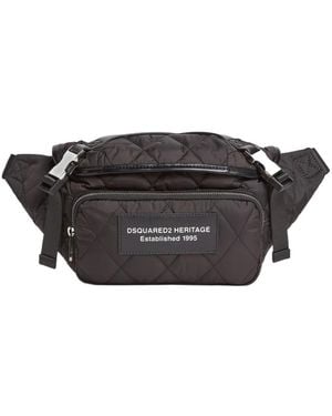 DSquared² Heritage Belt Bag - Black