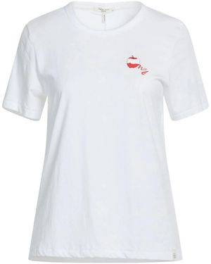 Rag & Bone Basic Short-Sleeve T-Shirt - White