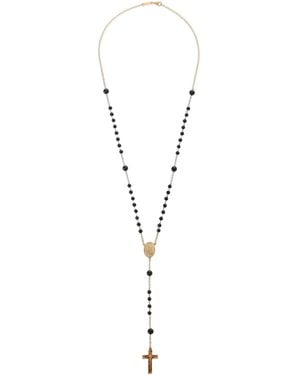Dolce & Gabbana 18Kt Sapphire Rosary Necklace - White