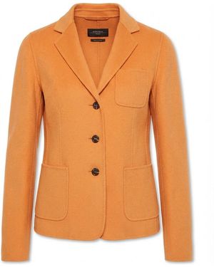 Weekend by Maxmara Long-Sleeved Casual Jacket - Orange