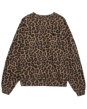 Anine Bing Miles Sweatshirt - Brown