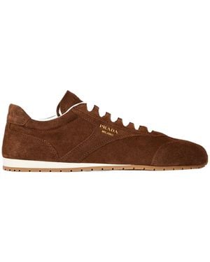Prada Low-Top Casual Shoes - Brown