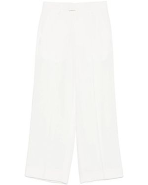Ann Demeulemeester Multi-Pocket Casual Pants - White