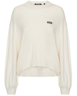ROTATE BIRGER CHRISTENSEN Long-Sleeved Jumper - White