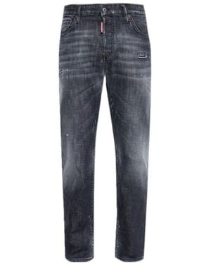 DSquared² 642 Straight-Leg Jeans - Blue