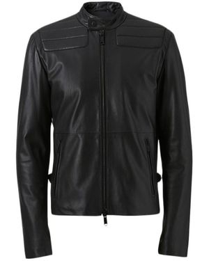 Emporio Armani Leather jackets for Men | Online Sale up to