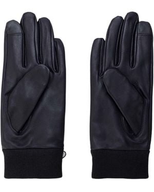 BOSS Leather Gloves - Blue