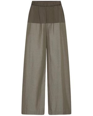 St. Agni Relaxed Splice Trousers - Grey