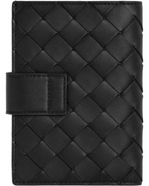 Bottega Veneta Tag Passport Holder - Black