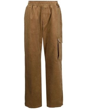 FAMILY FIRST Elastic Waist Casual Trousers - Natural