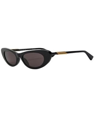 Bottega Veneta Narrow Cat-Eye Sunglasses - Multicolor
