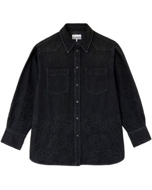 Ganni Shirt - Blue