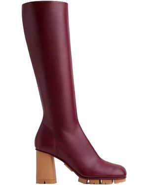 Bottega Veneta Shore Boot - Red