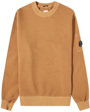 C.P. Company Jersey-Knit Sweatshirt - Brown