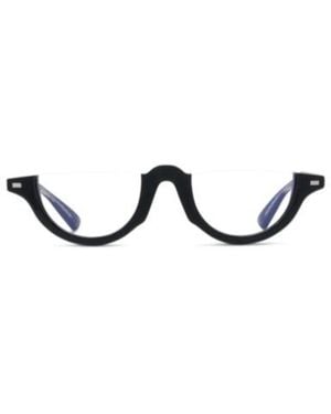 KENZO Semi-Rimless Non-Prescription Glasses - White