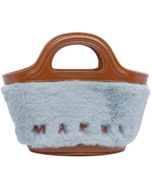 Marni Tropicalia Teddy Handbag - Blue