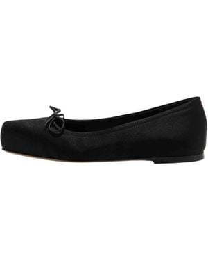 Aeyde Gabriella Ballet Shoes - Black