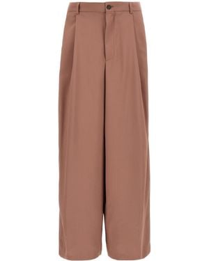 Dries Van Noten Pepper Straight Leg Pants - Brown