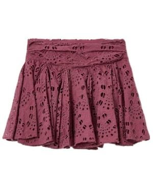 AllSaints Dotty Mini Skirt - Red