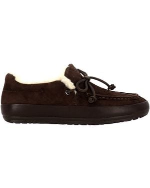 UGG Slip-On Flat Shoes - Brown