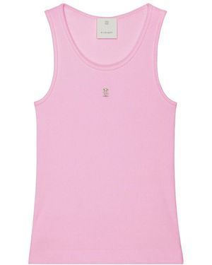 Givenchy Extra Slim Fit Tank Top - Pink