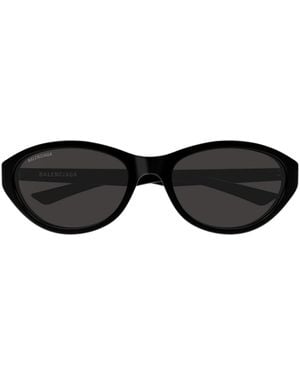 Balenciaga Eyewear Cat-Eye Frame Sunglasses - Black