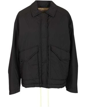 Herno Short Drawstring Jacket - Black