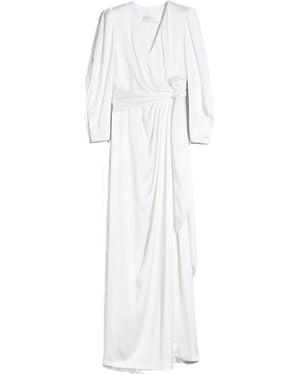 Max Mara V-Neck Dress - White