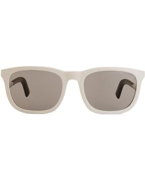 Moncler Logo Sunglasses - White