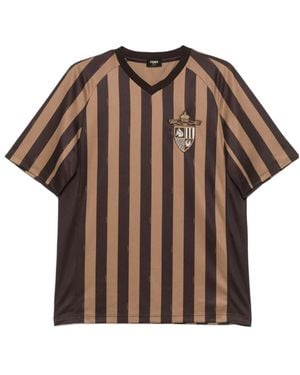 Fendi T-Shirt And Polo Shirt - Brown