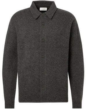 FRAME Wool Overshirt - Grey