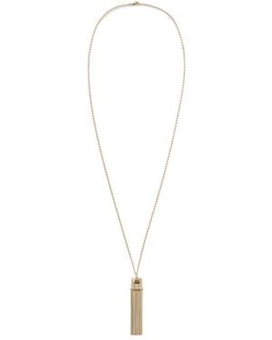 Lemaire Carpenter-Pencil Necklace - White