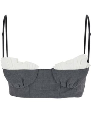 ShuShu/Tong Spaghetti Strap Top - Grey