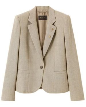 Loro Piana Lindy Blazer - Natural