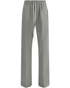 Rick Owens Dietrich Drawstring Trousers - Grey