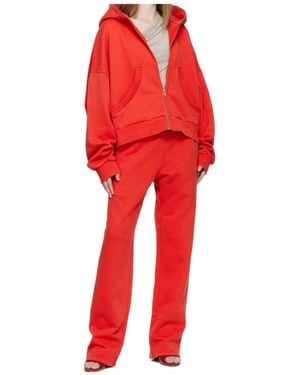 Entire studios Straight-Leg Joggers - Red