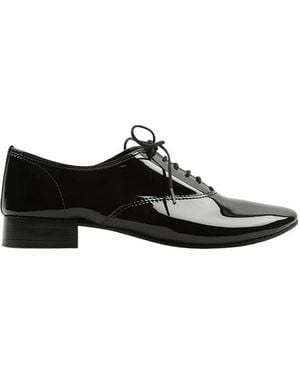 Repetto Round-Headed Business Dress Shoes - Black