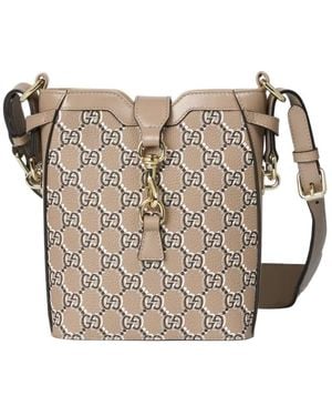 Gucci Mini Gg Bucket Bag - Natural