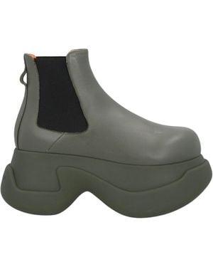 Marni Solid Color Ankle Boots - Green
