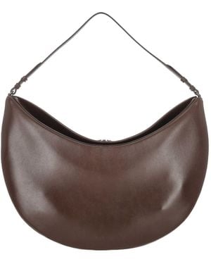 Jacquemus The Ovalo Large Shoulder Bag - Brown